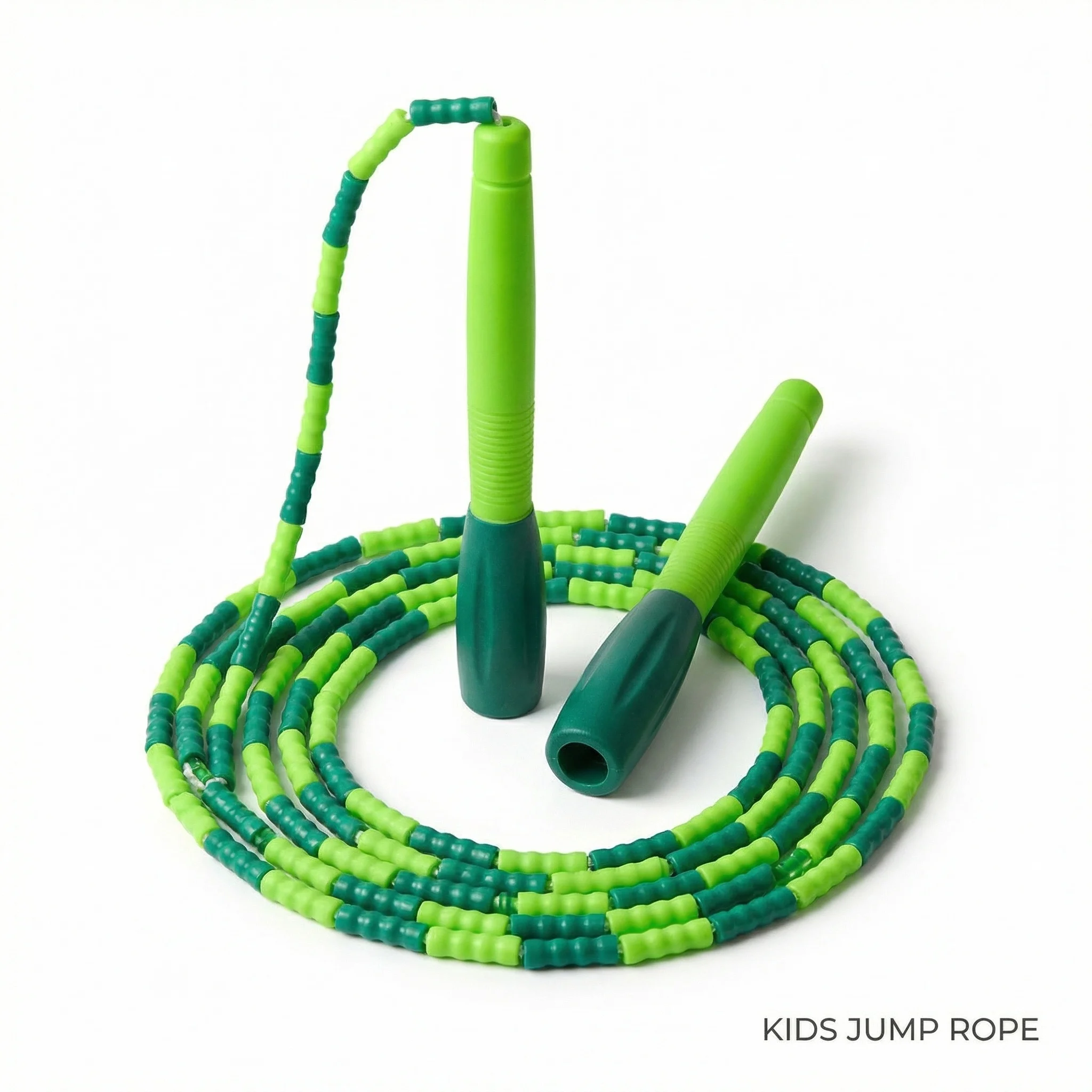 YUEDONG Adjustable Soft Beaded Jump Rope for Kids Adults TPU Segment - detail view