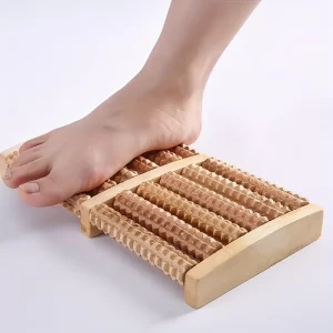 Wooden Foot Massager Roller – Arch & Plantar Fascia Relief Tool