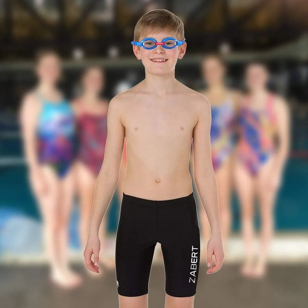 Kids Swim Goggles Ages 3–10 – Anti-Fog, 100% UV Protection, Travel Case - size and dimensions