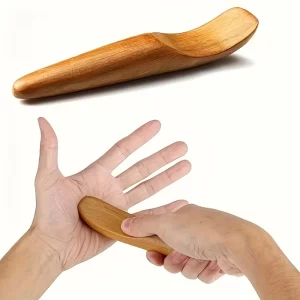 Handheld Wooden Massage Stick – Portable Scraping & Muscle Tool