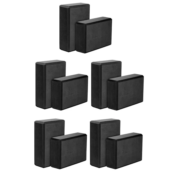 Yoga Blocks 2 Pack 23X15X7.6Cm High Density EVA Foam Block Exercise - color options