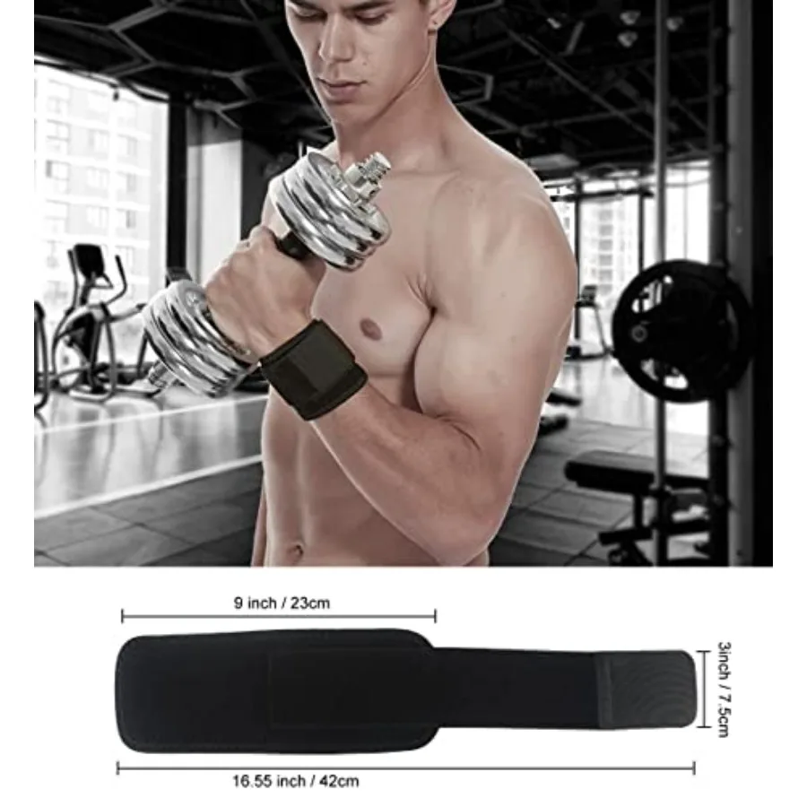 Wrist Brace 2-Pack – Adjustable Wrist Support for Carpal Tunnel - in use