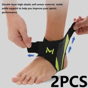 Ankle Support Brace & Plantar Fasciitis Night Splint – Compression Anklet