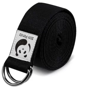 Cotton Yoga Strap – Classic Buckled Stretching Strap