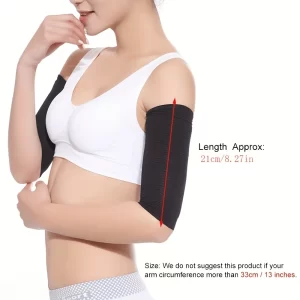 Upper Arm Compression Sleeves – Pair for Training Support