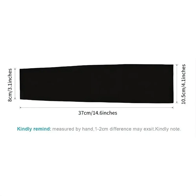 Ice Silk Cooling Arm Sleeves – UV Sun Protection for Cycling, Running & Fishing - close-up detail