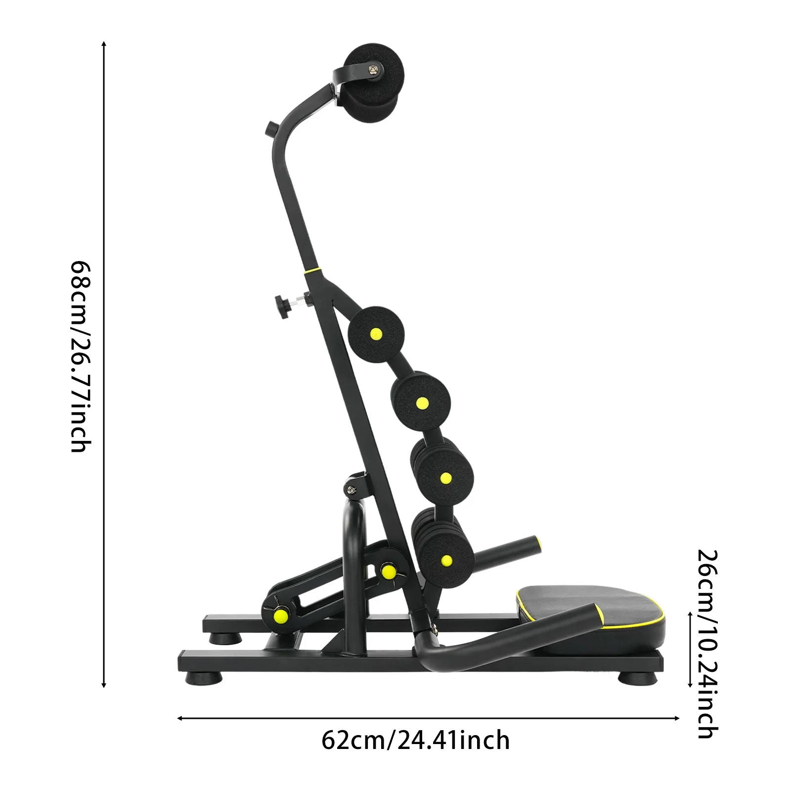 Compact Back Stretcher – Portable Spinal Decompression & Inversion Device - detail view