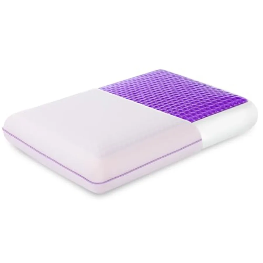 Cooling Gel Memory Foam Pillow – Neck Support for Side & Back Sleepers