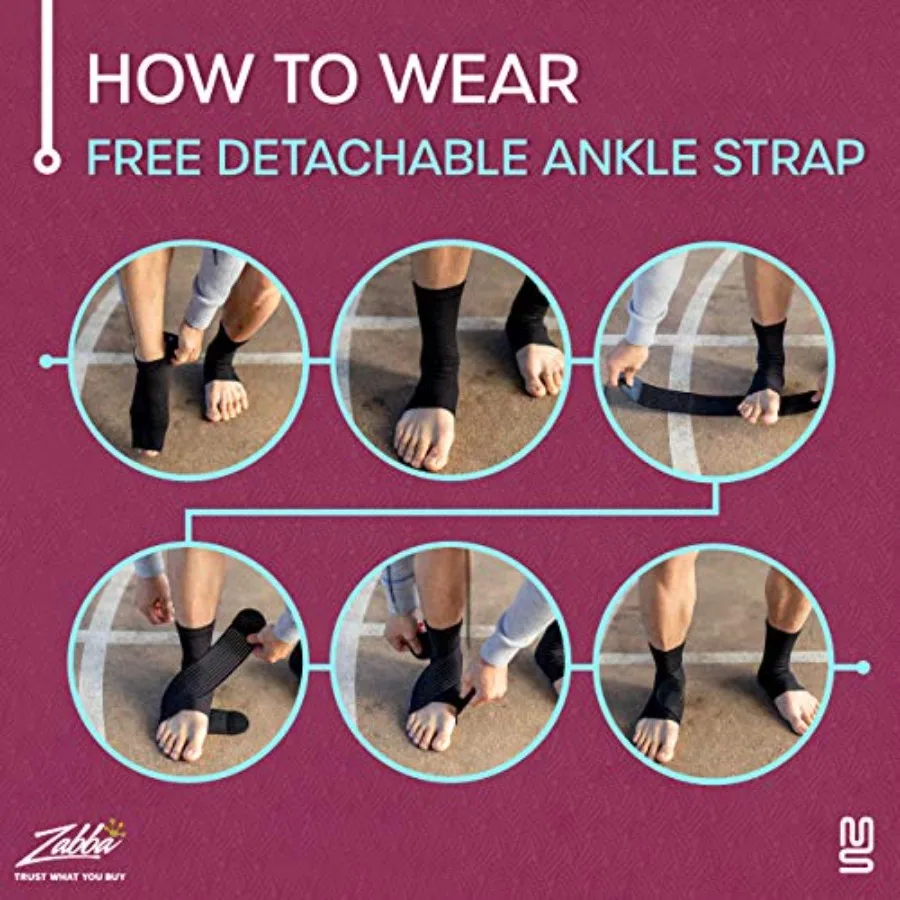 Plantar Fasciitis Ankle Brace – Arch & Tendon Support Sleeve - color options