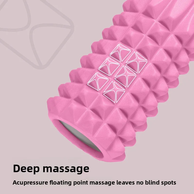 Hollow EVA Spiky Foam Roller 33cm - Deep Tissue Trigger Point Release - close-up detail