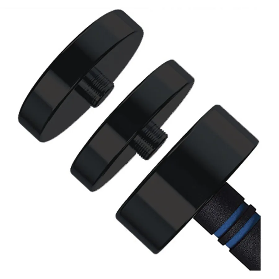 6-in-1 Adjustable Dumbbell 1–15 lb – Threaded Plates, Foam Handle - alternate view