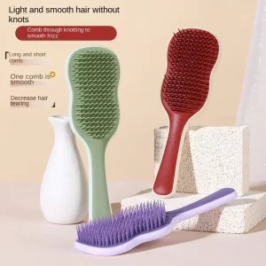 Air Cushion Detangling Brush – Scalp Massage Comb, Anti-Knot