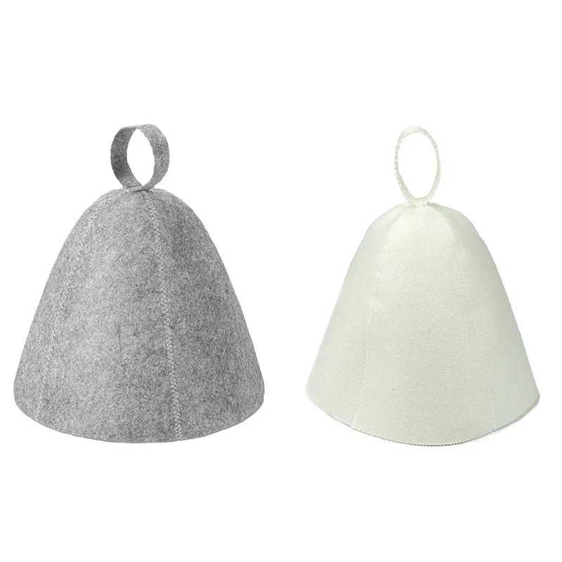 Sauna Hats Thicken Wool Felt Shower Cap Hair Turban Quickly Towel - view 12