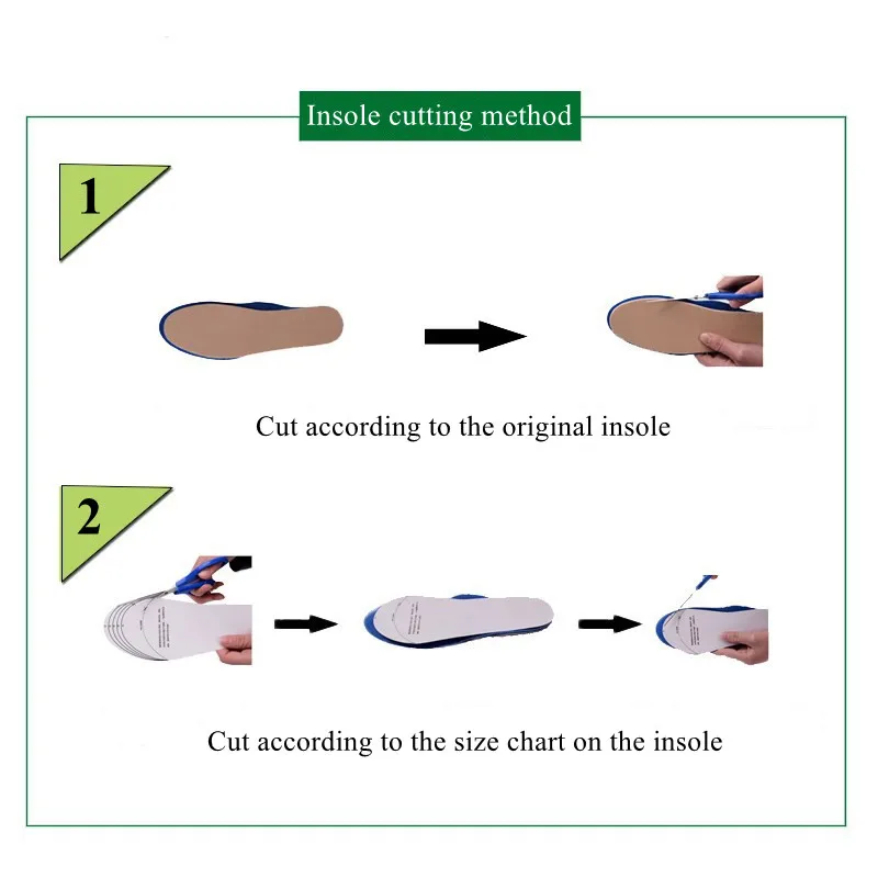 4D Memory Foam Sport Insoles – Arch Support for Plantar Fasciitis - color options
