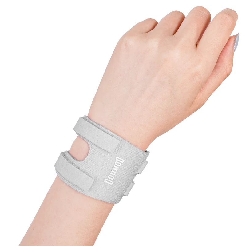 Weightlifting Wrist Wraps - Gym Wrist Support Straps for Pressing & Overhead Work - side view