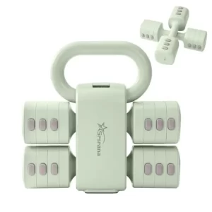 Adjustable Dumbbell & Kettlebell Set – Home Gym Weights for Women