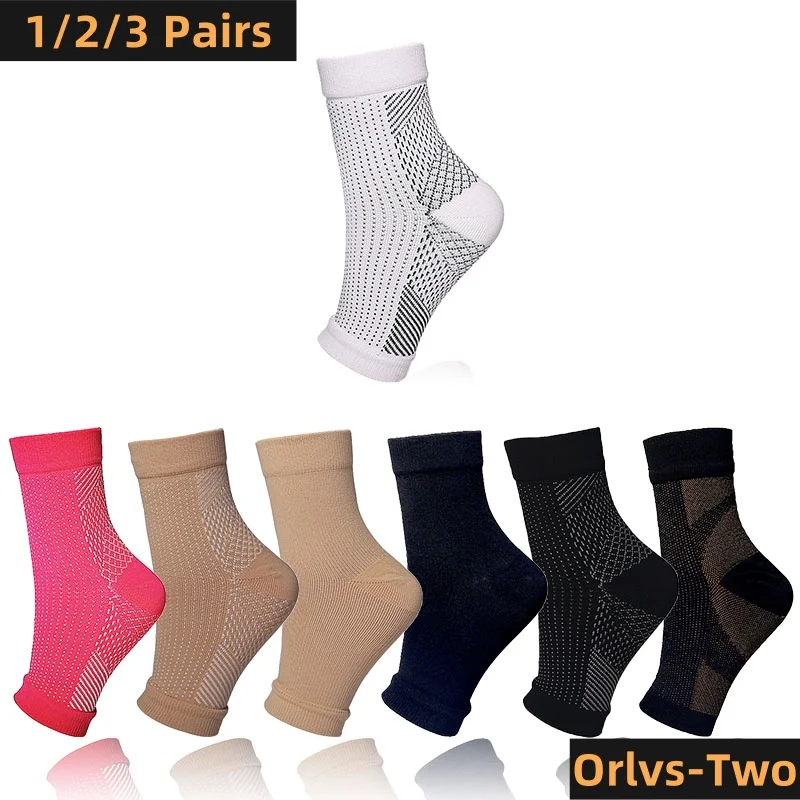 Foot Compression Sleeves – Graduated Circulation Socks for Swelling & Fatigue