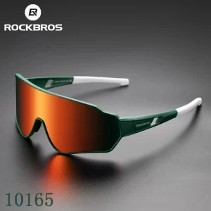 ROCKBROS Polarized Cycling Glasses – UV400 Sports Sunglasses with 5 Lenses