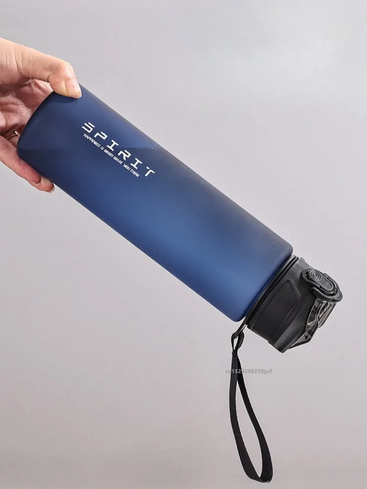 Motivational Water Bottle 750ml – Time Marker, Straw, Leak-Proof - packaging