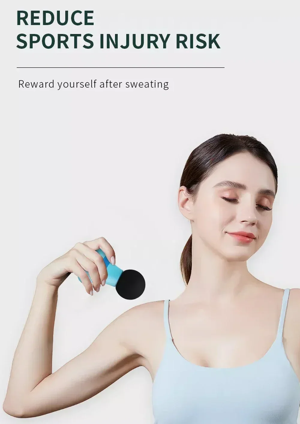 Handheld Mini Massage Gun – Cordless Percussion Massager
