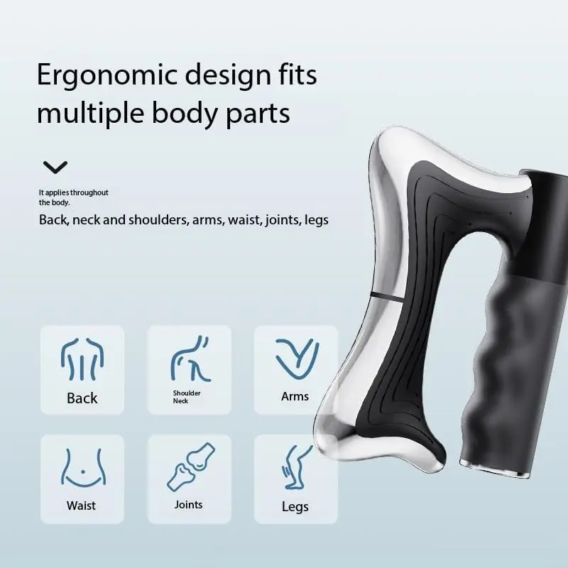 Electric Fascia Scraper – Vibrating IASTM Muscle Scraping & Gua Sha Tool - alternate view
