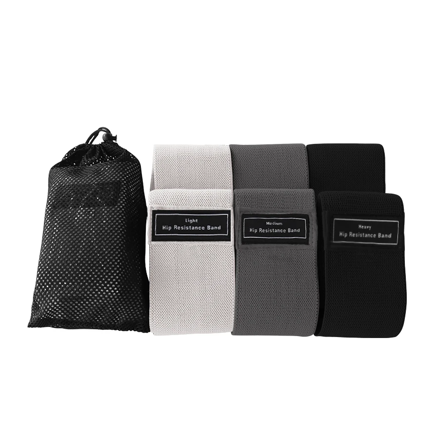 Fabric Booty Bands – Non-Slip Hip & Glute Resistance Bands - color options
