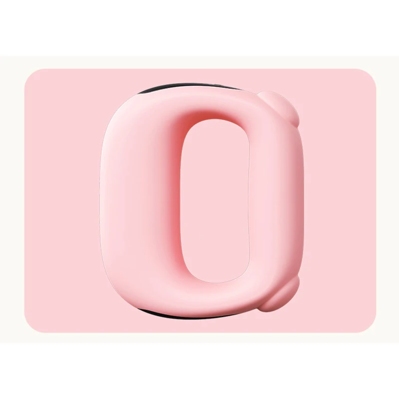 Vibrating Massage Ring with Heat & EMS – Handheld Neck & Shoulder Massager - detail view