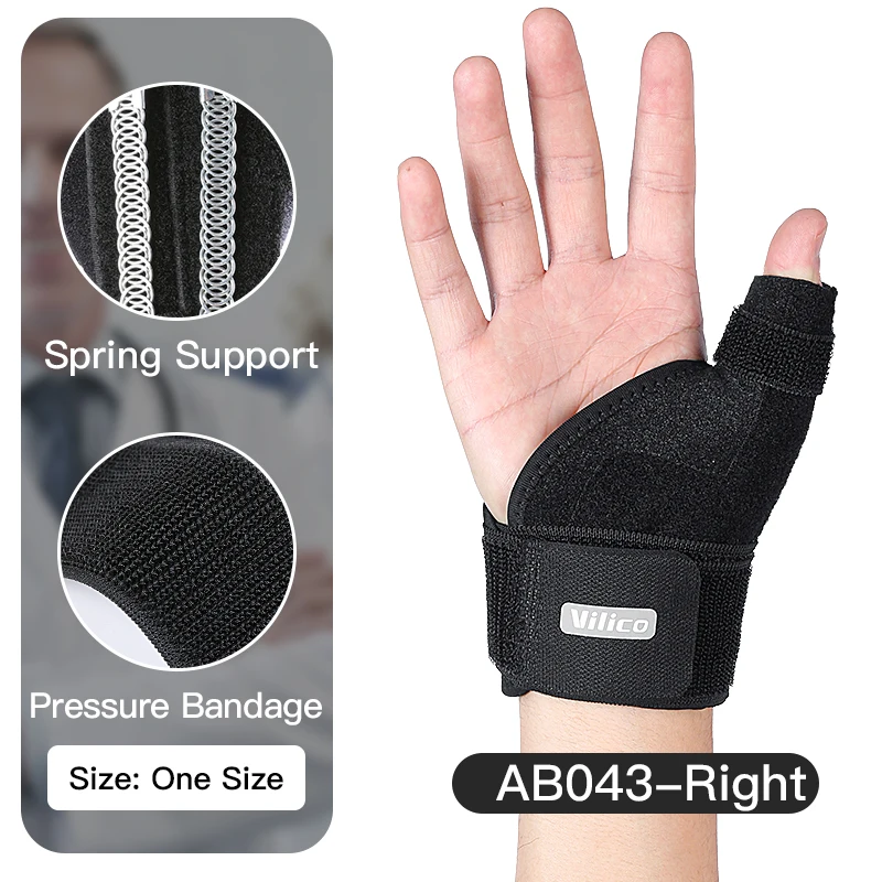Wrist & Thumb Support Brace – Flexible Splint for De Quervain's & Sprains - view 12