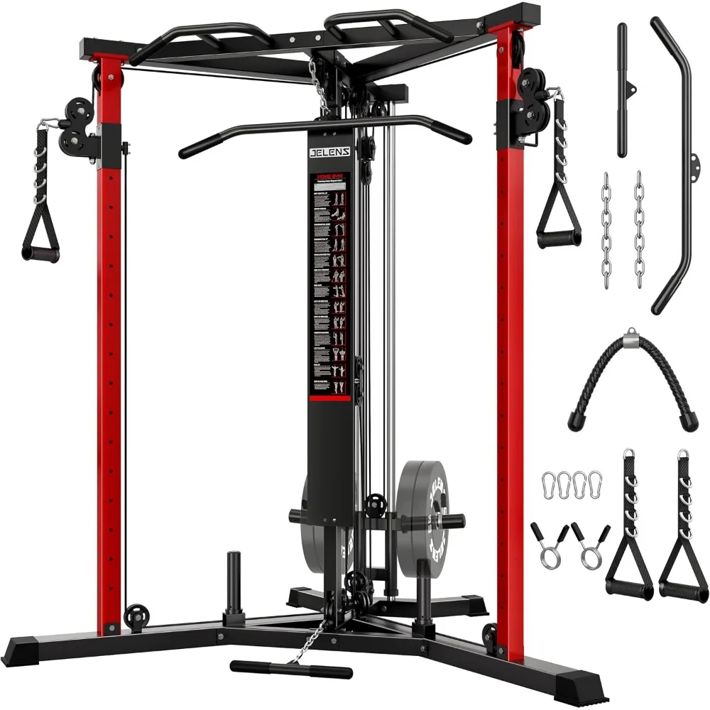 Cable Crossover Machine – High & Low Pulley Functional Trainer for Home Gyms
