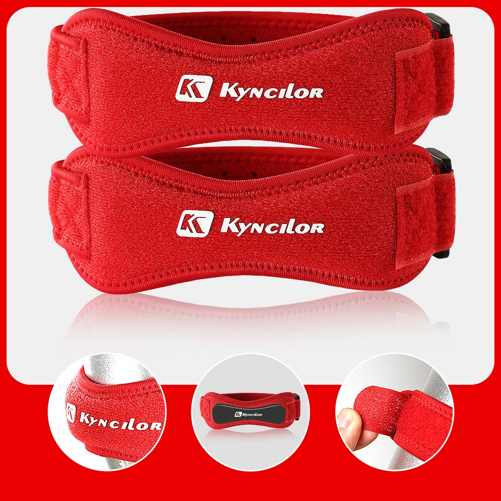 Patella Knee Strap – Adjustable Silicone Kneecap Support Band - view 11