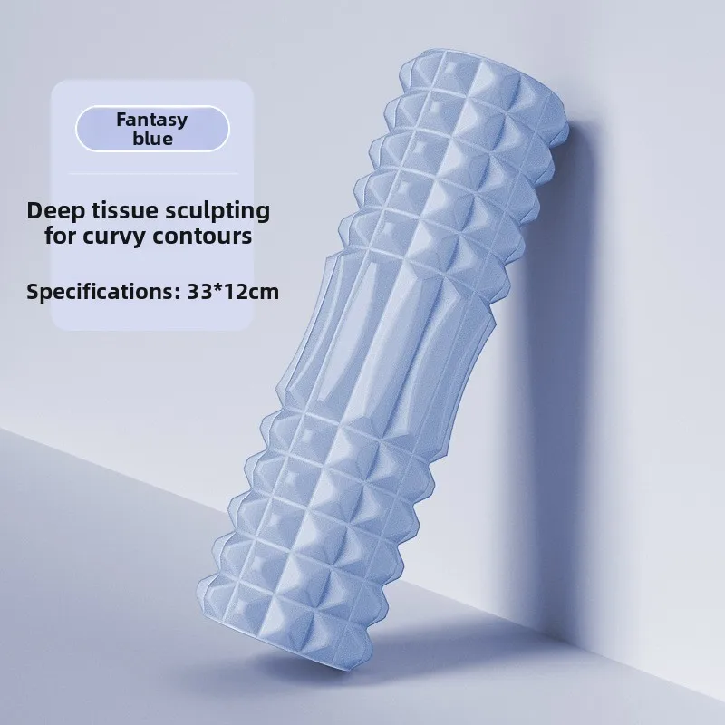 Hollow EVA Spiky Foam Roller 33cm - Deep Tissue Trigger Point Release - packaging