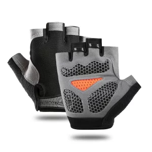 Half-Finger Cycling Gloves – Breathable, Anti-Slip Grip