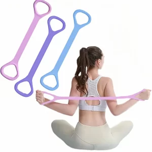 Figure-8 Resistance Band – Elastic Arm, Back & Shoulder Trainer