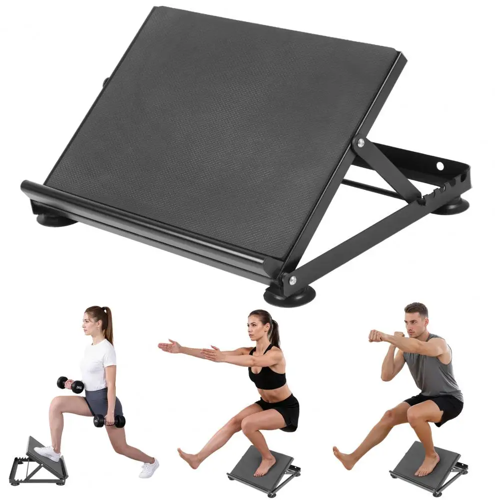 Adjustable Slant Board – Calf Stretcher & Incline Balance Trainer - in use