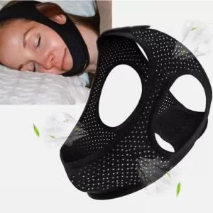 Anti-Snoring Chin Strap – Adjustable Jaw Support for Mouth Snorers