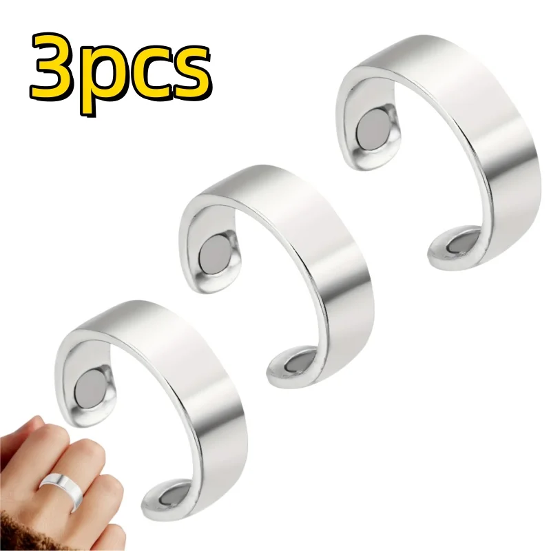 Acupressure Anti-Snoring Rings 3-Pack – Battery-Free Bedtime Ritual for Better Sleep - alternate view