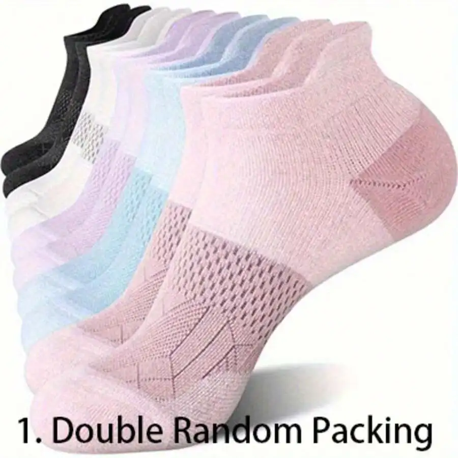 Women's Compression Low-Cut Socks – Arch Support Running Socks - close-up detail