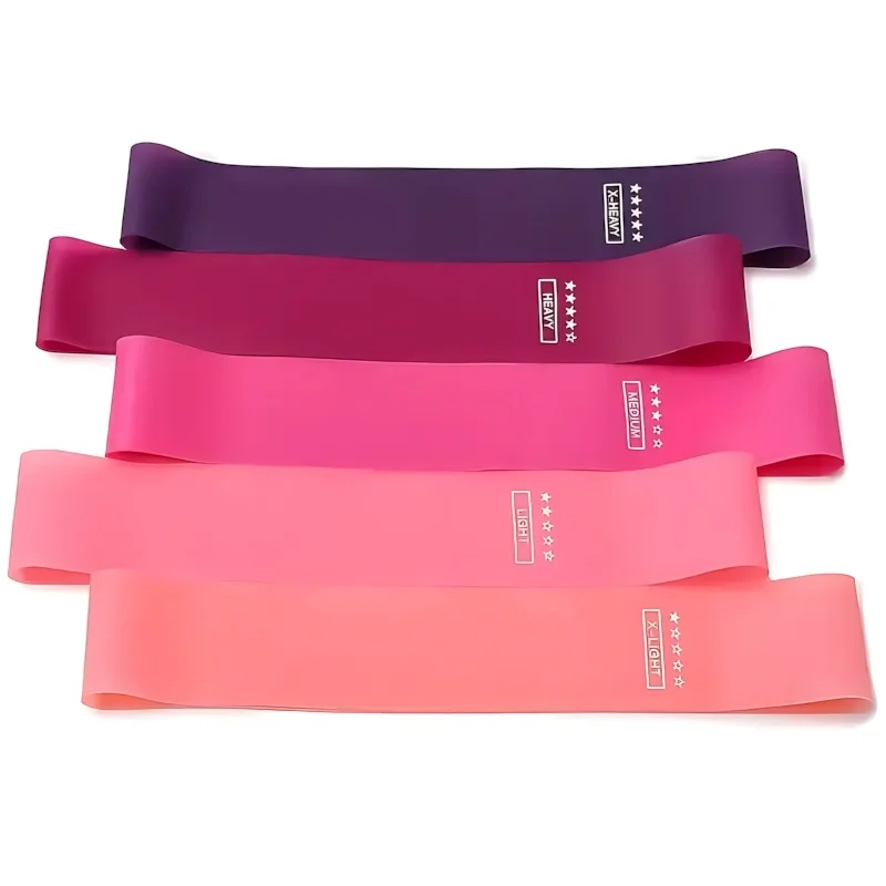Yoga Resistance Band TPE Material Soft High Elasticity for Glute Squats - packaging