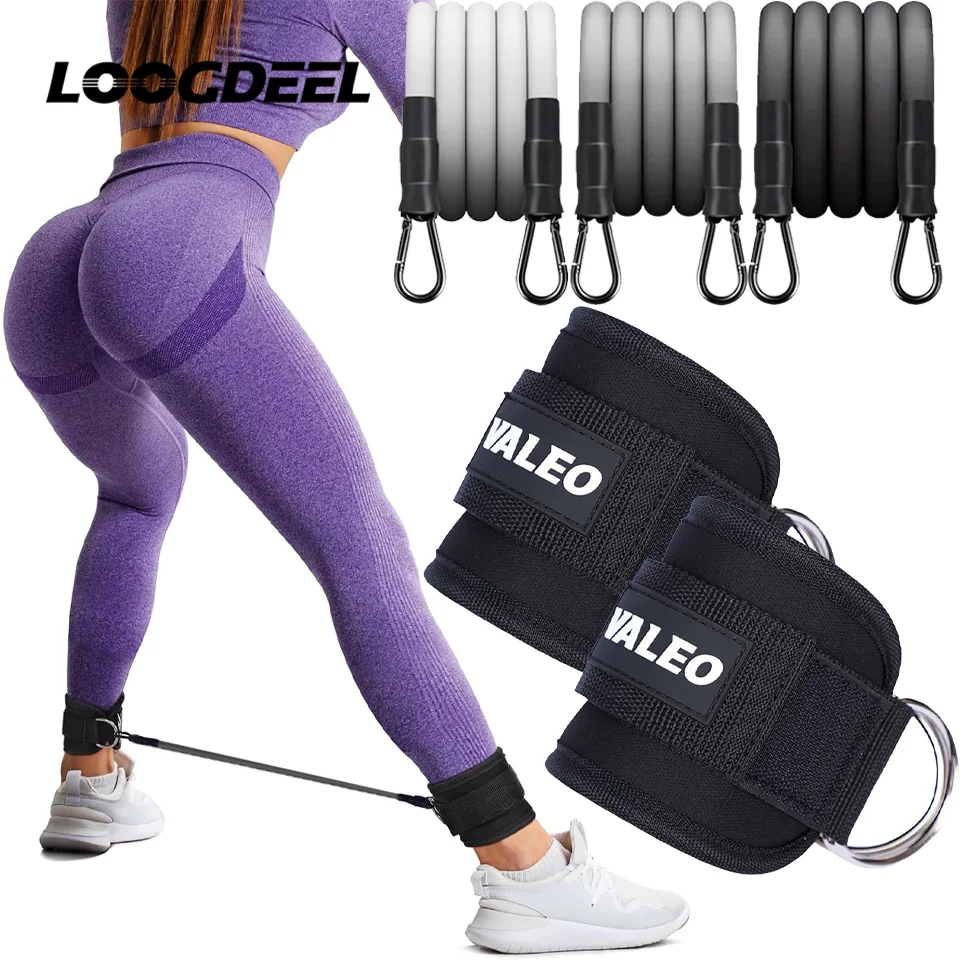 Ankle Resistance Strap with Cuffs – Hip & Glute Cable Trainer