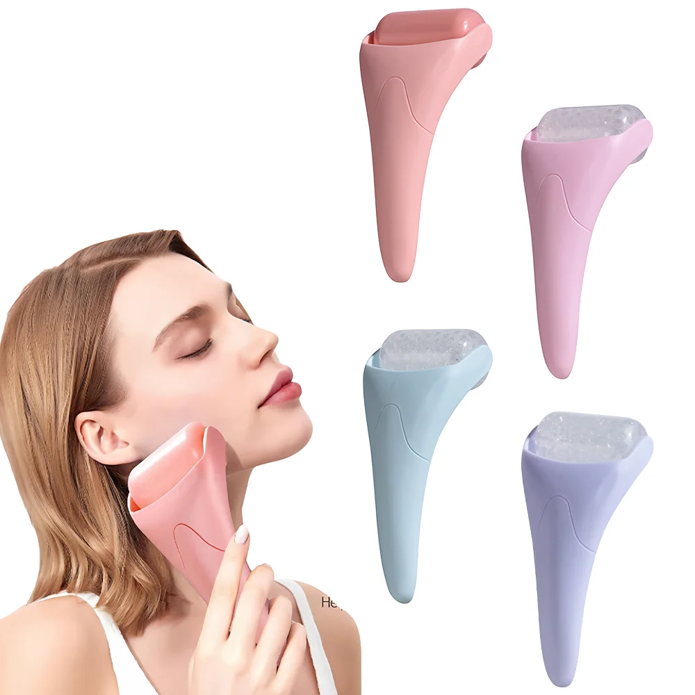 Face Ice Roller – Cold Therapy Facial Massager for Puffiness & Post-Workout Recovery