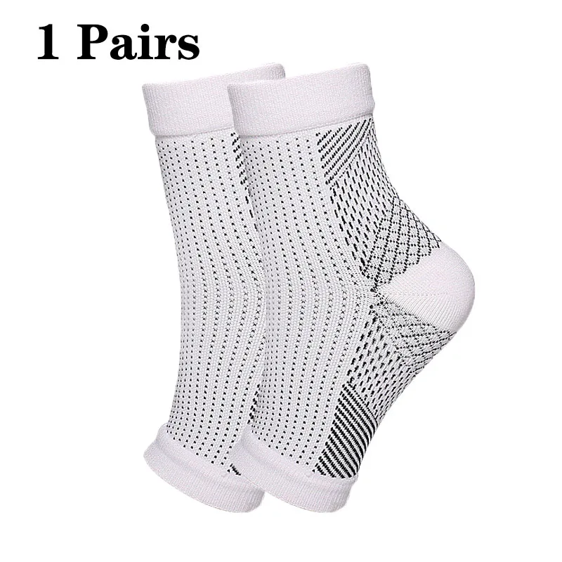 Foot Compression Sleeves – Graduated Circulation Socks for Swelling & Fatigue - view 13