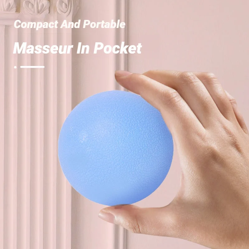 TPE 6CM Fascia Ball Deep Tissue Muscle Relaxation Exercise Sports Fitness - size and dimensions