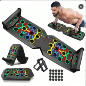 Push Up Board – Multi-Position Colour-Coded Chest, Arm & Shoulder Trainer