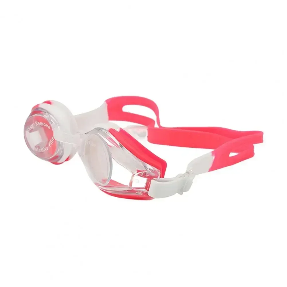 Ergonomic Swimming Goggles – Comfortable Wide-View Lenses for Lap Swimming - detail view