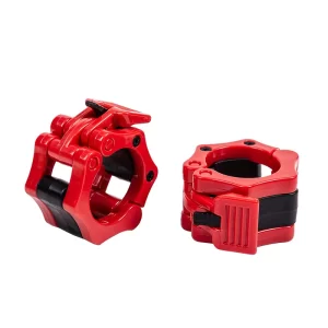 Spin Lock Barbell Collars 25mm – 2pc Quick-Release Weight Bar Clamps