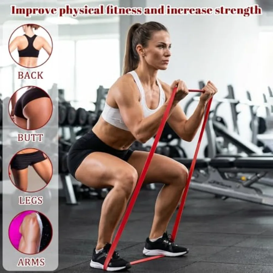 Pull-Up Assist Bands – Heavy Duty Resistance Bands for Assisted Pull-Ups - size and dimensions