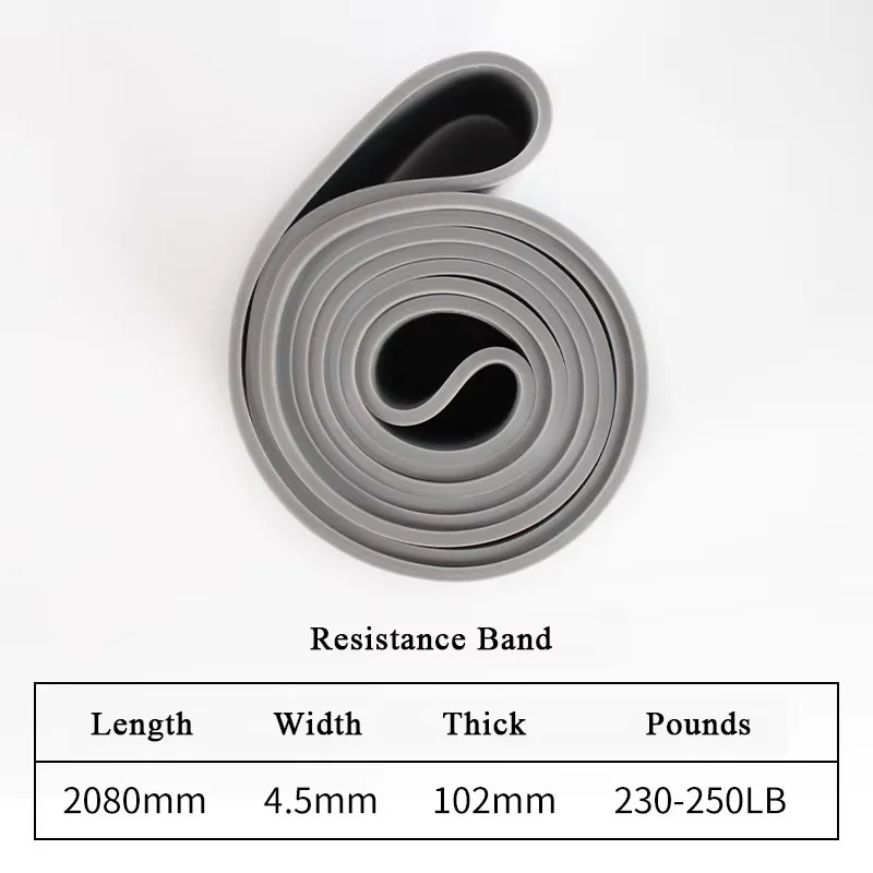 Stackable TPE Resistance Band – Heavy Tension Latex-Free Band - view 12