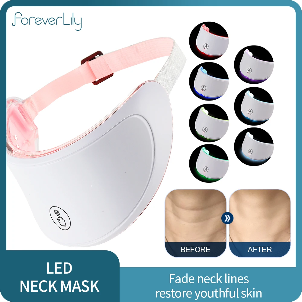 LED Neck Mask – 7-Colour Photon Anti-Wrinkle Neck Device