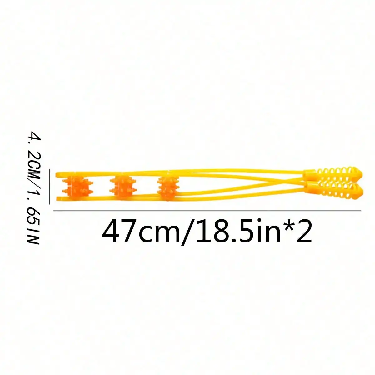 Back Massage Roller Strap – Pull-Rope Muscle Ball for Back, Neck & Legs - close-up detail