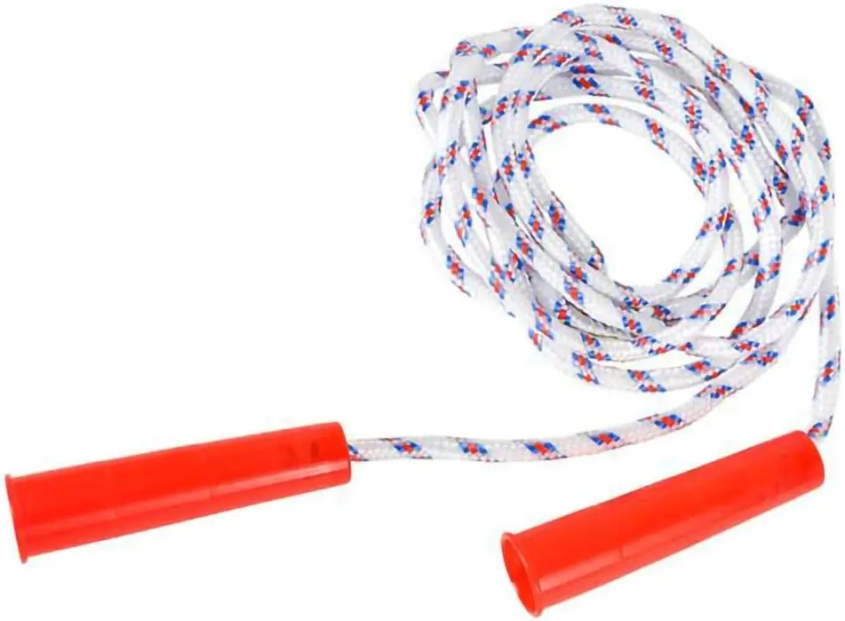 Durable Nylon Jump Ropes for Kids 84" Long 12 Pack Indoor - close-up detail